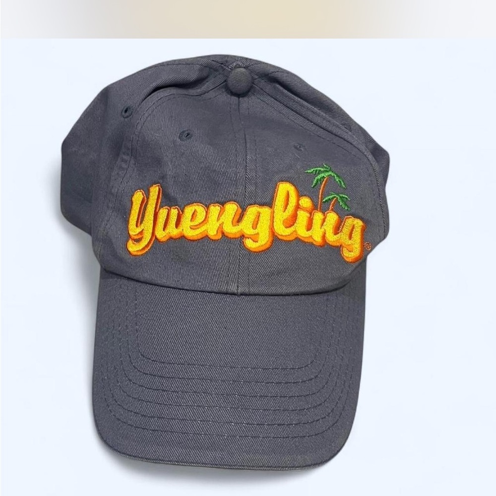 Yuengling Gray Cap with Yellow Embroidery